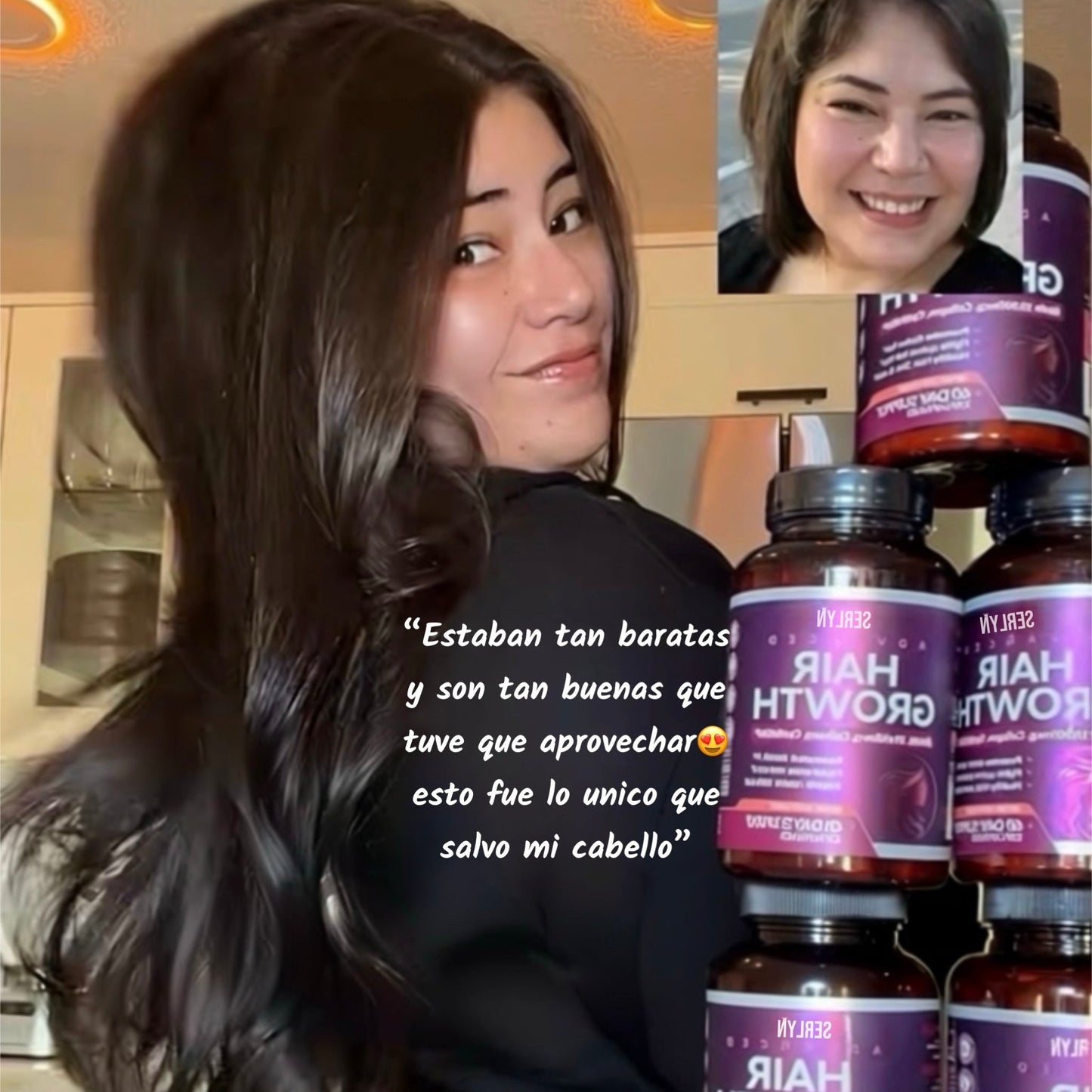 Vitaminas para el Crecimiento del Cabello